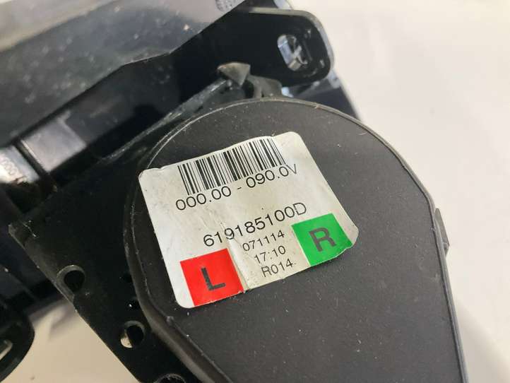 BMW 3 F30 F35 F31 (2012 - 2018)  619185100D Задний ремень безопасности