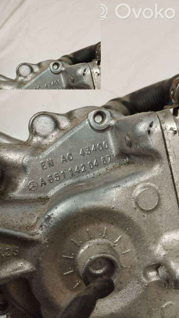 Mercedes-Benz C W205 (2014 - 2021)  A6511400860 Охладитель EGR