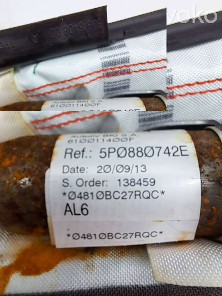 Seat Altea XL (2004 - 2015)  5P0880742E Звукоизоляция крыши