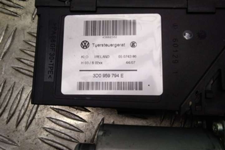 Volkswagen Touareg I (2002 - 2010)  3D0959794E Механизм подъема окон задней двери