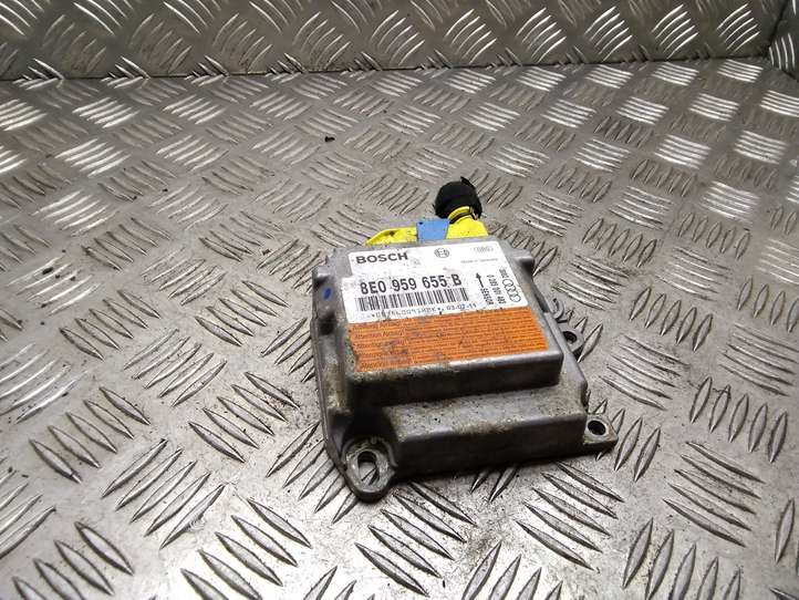 Audi A4 (2000 - 2006)  8E0959655B Блок управления надувных подушек