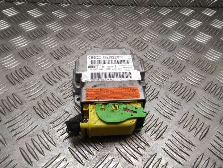 Audi A4 (2004 - 2009)  8E0959655G Блок управления надувных подушек