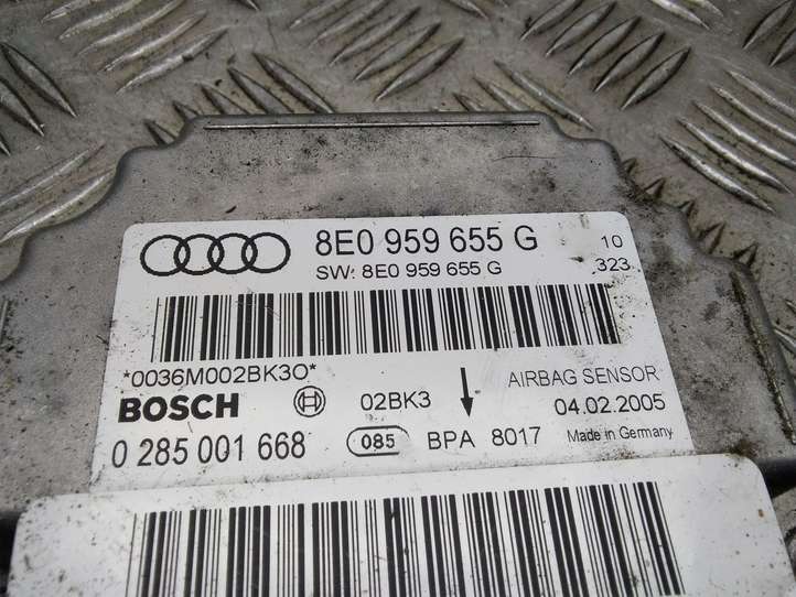 Audi A4 (2004 - 2009)  8E0959655G Блок управления надувных подушек
