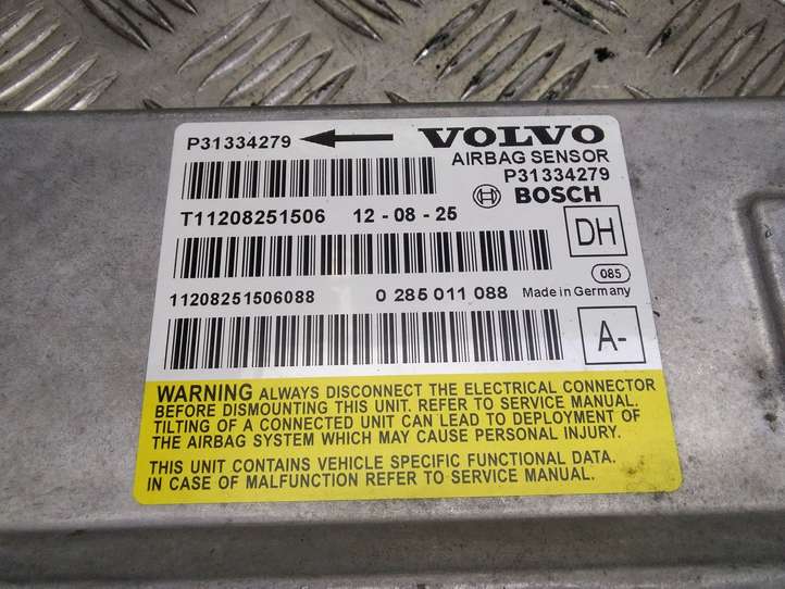 Volvo V60 (2010 - 2013)  P31334279 Блок управления надувных подушек