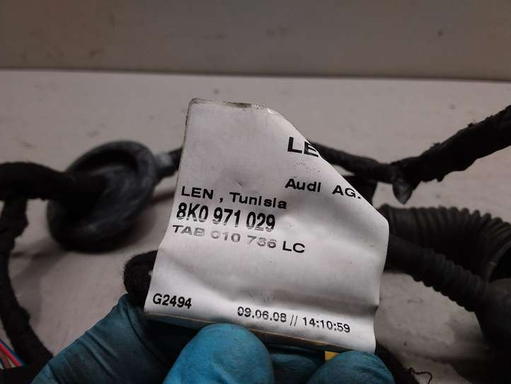 Audi A4 (2007 - 2011)  8K0971029 Проводка передних дверей