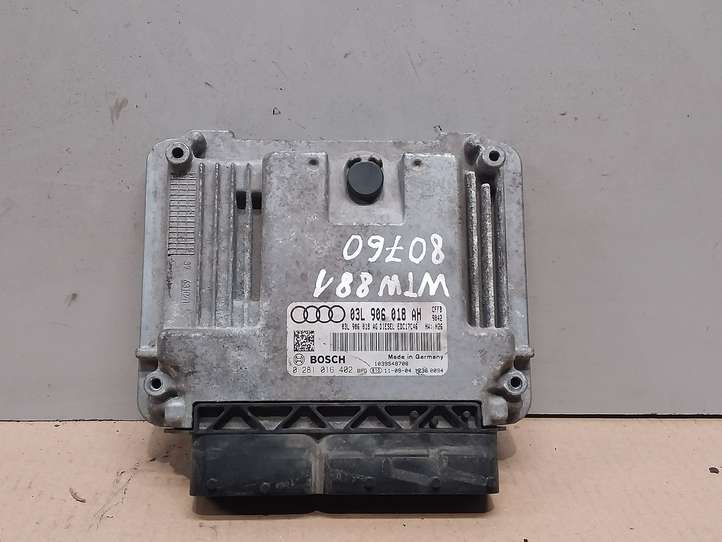 Audi A3/S3 8P (2008 - 2013)  03L906018AH Блок управления двигателя