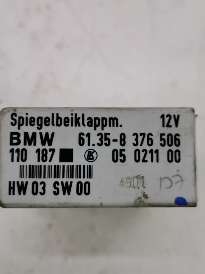 BMW 3 E46 (1998 - 2005) 61358376506 Блок управления зеркалами — фото 3