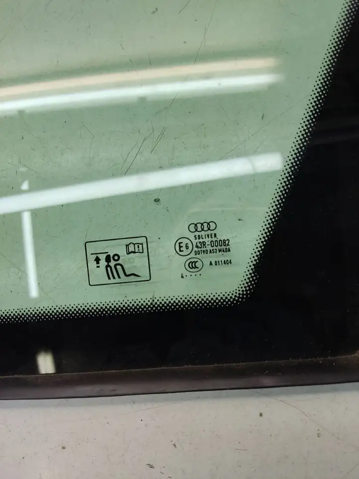 Audi A6 C7 (2011 - 2014) 43R00082 Заднее боковое стекло — фото 9