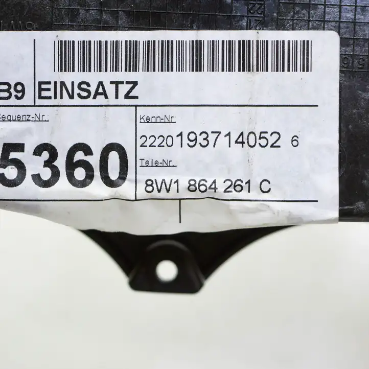 Audi A4 S4 B9 8W (2019 - ) 8W1864261C Прочие детали салона — фото 5