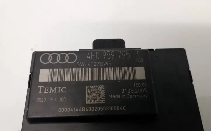 Audi A6 S6 C6 4F (2004 - 2008) 4F0959795 Блок управления дверью — фото 5