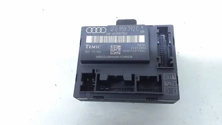Audi A6 S6 C6 4F (2004 - 2008) 4F0959792C Блок управления дверью — фото 3
