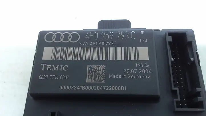 Audi A6 S6 C6 4F (2004 - 2008) 4F0959793C Блок управления дверью — фото 3