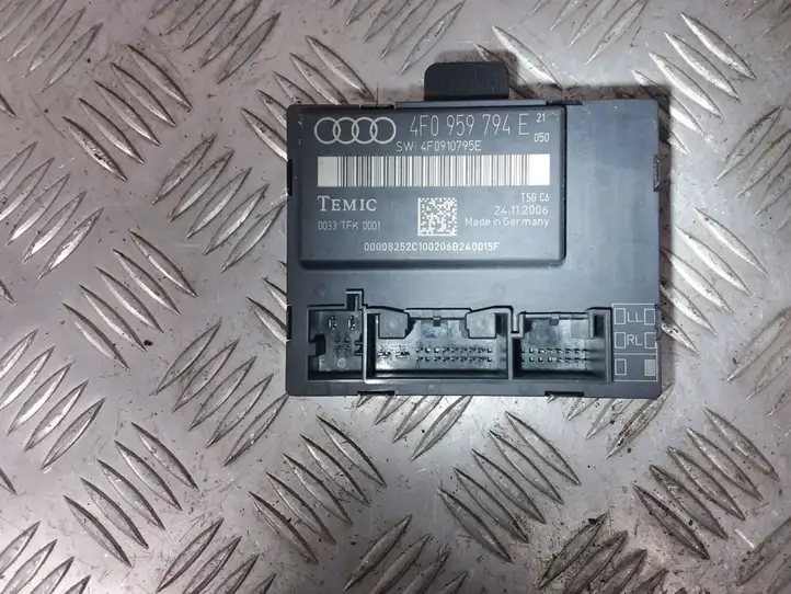 Audi A6 S6 C6 4F (2004 - 2008) 4F0959794E Блок управления дверью — фото 2