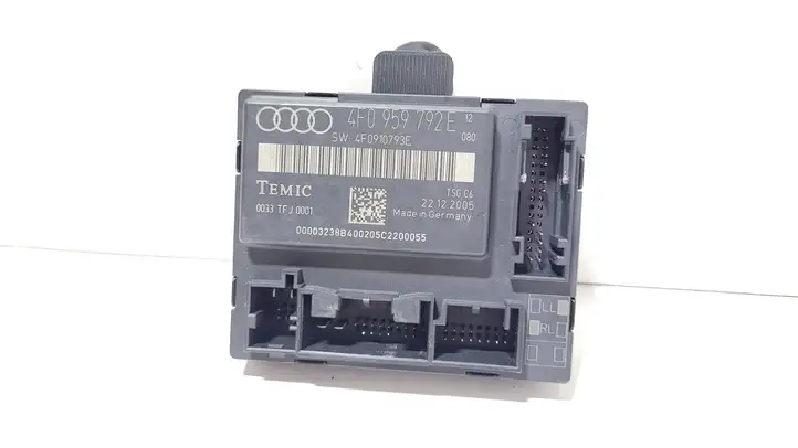 Audi A6 S6 C6 4F (2004 - 2008) 4F0959792E Блок управления дверью — фото 1
