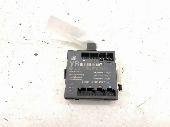 Mercedes-Benz C W204 (2007 - 2014)   Блок управления дверью