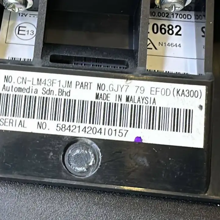 Mazda 6 (2012 - 2015) GJY779EF0D Кронштейн GPS-навигатора — фото 8