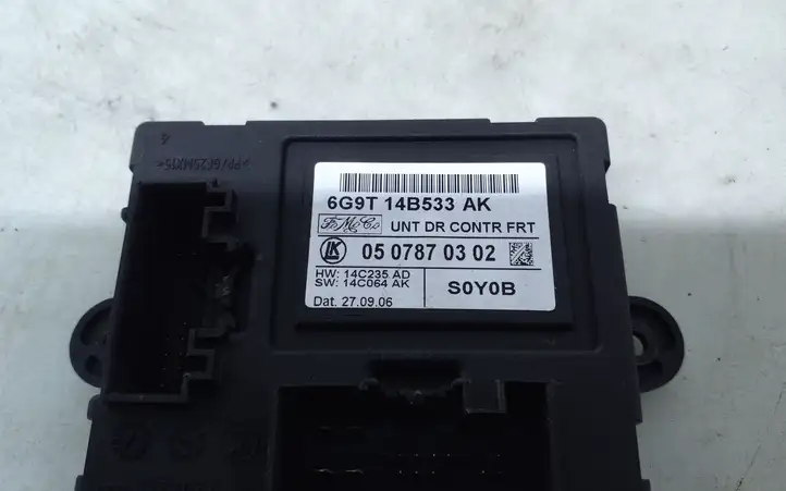 Ford S-MAX (2006 - 2010) 6G9T14B533AK Блок управления дверью — фото 2