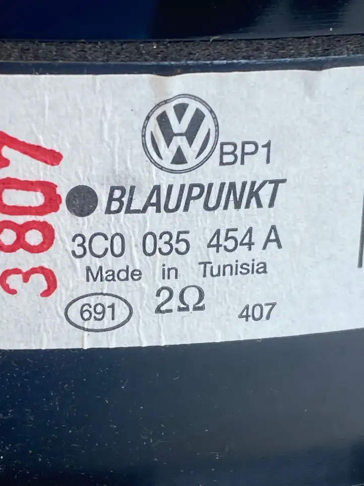 Volkswagen PASSAT B6 (2005 - 2010) 3C0035454A Динамики передних дверей — фото 6