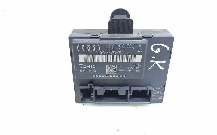 Audi A6 S6 C6 4F (2004 - 2008) 4F0959794 Блок управления дверью — фото 1