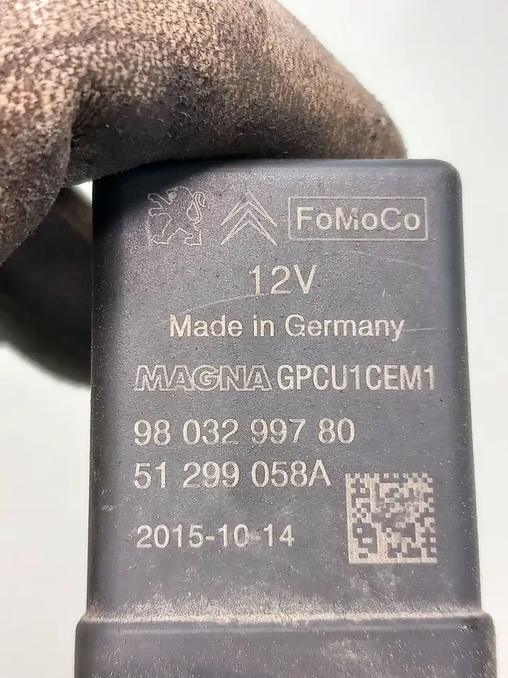 Peugeot Partner (2015 - 2018) 9803299780 Реле накала свечей — фото 2