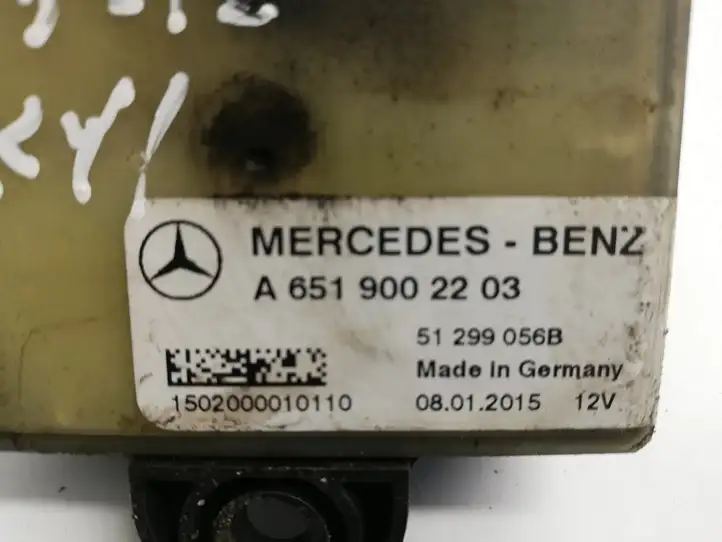 Mercedes-Benz E W212 (2009 - 2016) A6519002203 Реле накала свечей — фото 3