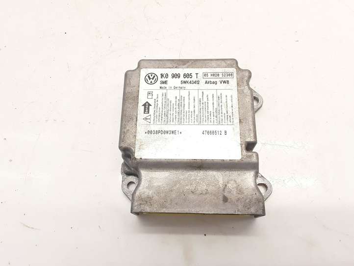 Seat Toledo III (5P) (2004 - 2009)  1K0909605T Блок управления надувных подушек