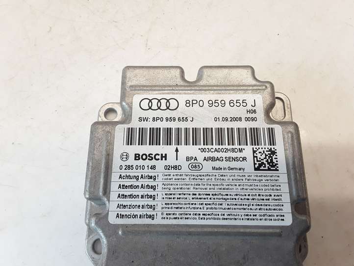 Audi A3/S3 8P (2008 - 2013)  8P0959655J Блок управления надувных подушек