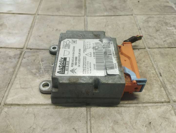 Citroen Berlingo (2003 - 2007)  9653190880 Блок управления надувных подушек