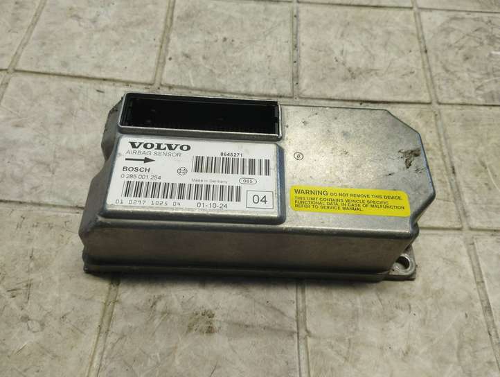 Volvo S60 (2004 - 2010)  0285001254 Блок управления надувных подушек