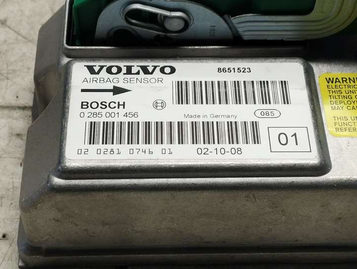 Volvo V70 (2000 - 2004)  8651523 Блок управления надувных подушек