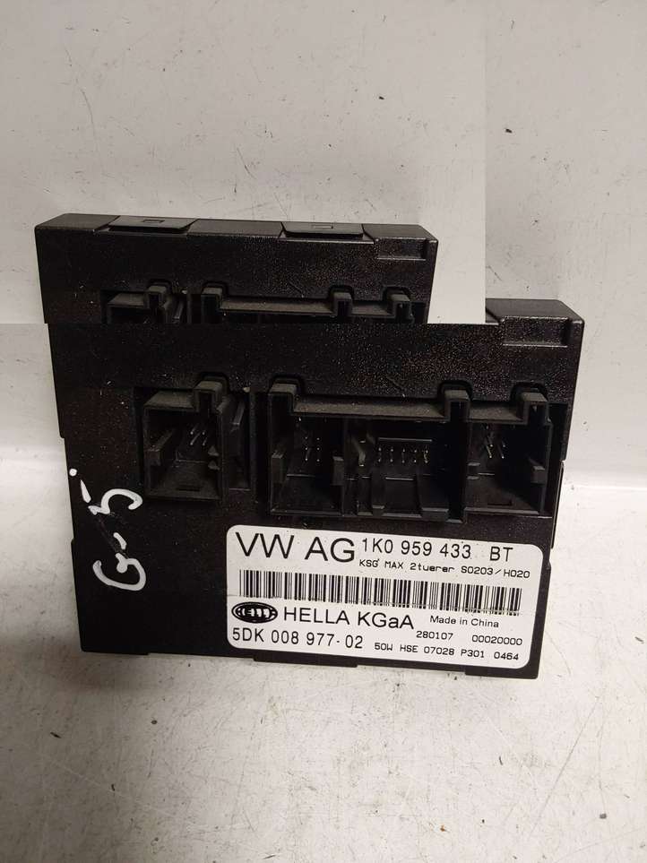 Volkswagen Golf V (2003 - 2009)  1K0959433BT Mодуль kомфортa