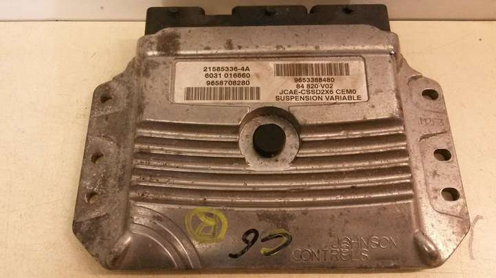 Citroen C6 (2005 - 2012)  9653388480 Блок управления подвески