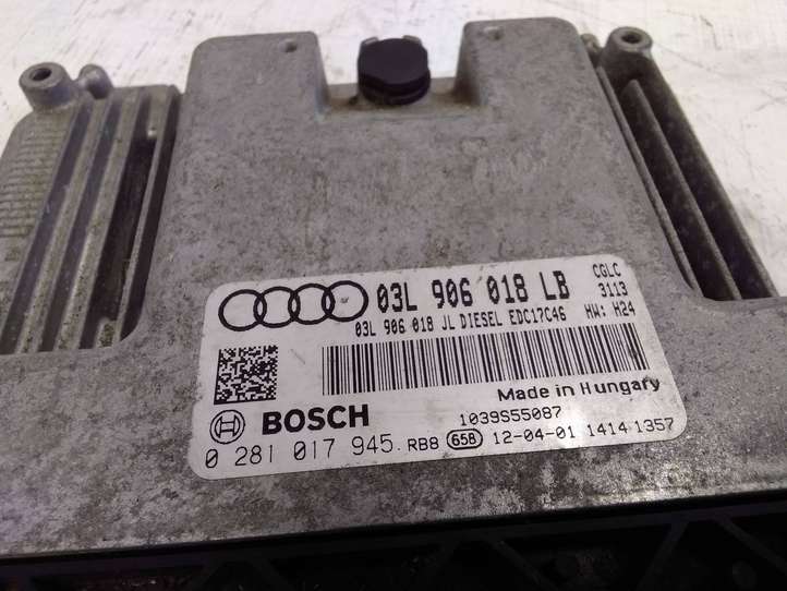 Audi A6 (2011 - 2014)  03L906018LB Блок управления двигателя