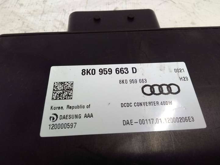 Audi A6 (2011 - 2014)  8K0959663D Преобразователь напряжения / обменный модуль