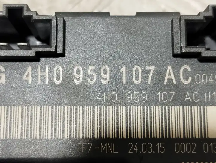 Audi A8 S8 D4 4H (2013 - 2017) 4h0959107ac Блок управления крышкой багажника — фото 3
