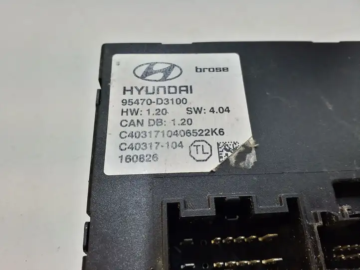 Hyundai Tucson TL (2015 - ) 95470D3100 Блок управления крышкой багажника — фото 7
