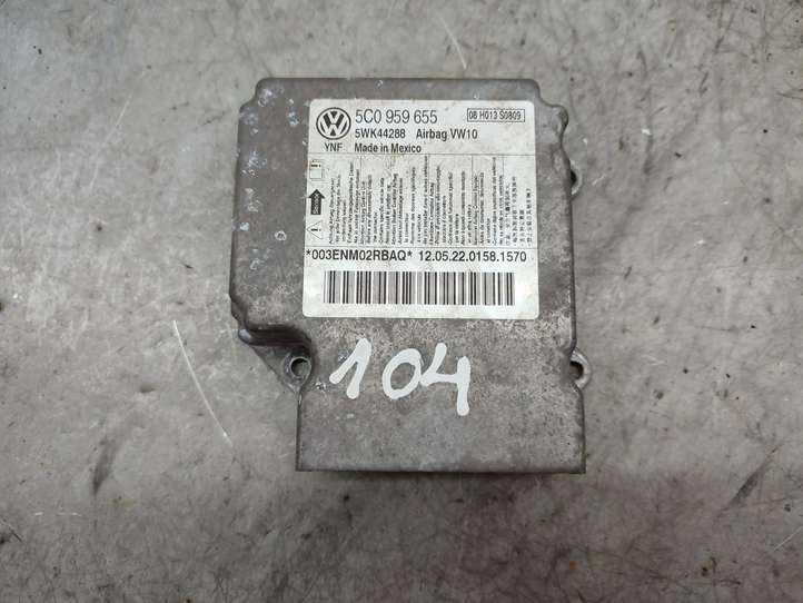 Volkswagen PASSAT B7 USA (2012 - 2016)  5C0959655 Блок управления надувных подушек