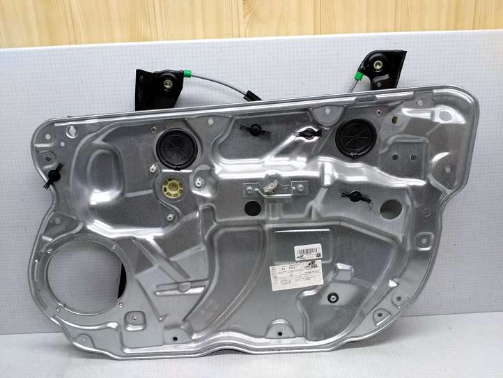 Volkswagen Polo (2005 - 2009)  6Q0035411A Механизм для электрического подъема окон передней двери (без двигателя)