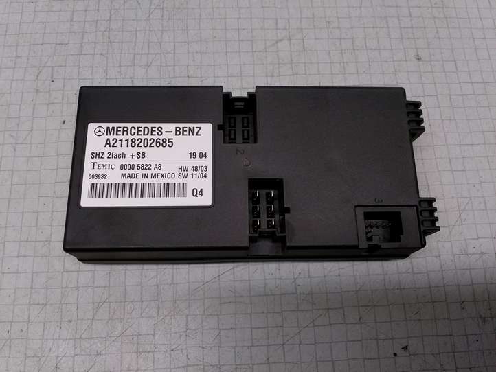 Mercedes-Benz E W211 (2002 - 2009)  A2118202685 Реле обогрева