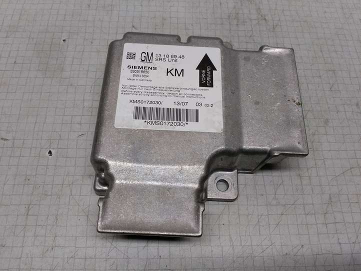 Opel Vectra (2005 - 2009)  13186948 Блок управления надувных подушек