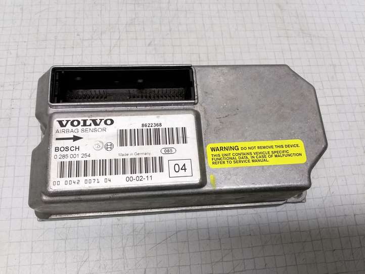 Volvo V70 (1997 - 2000)  0285001254 Блок управления надувных подушек