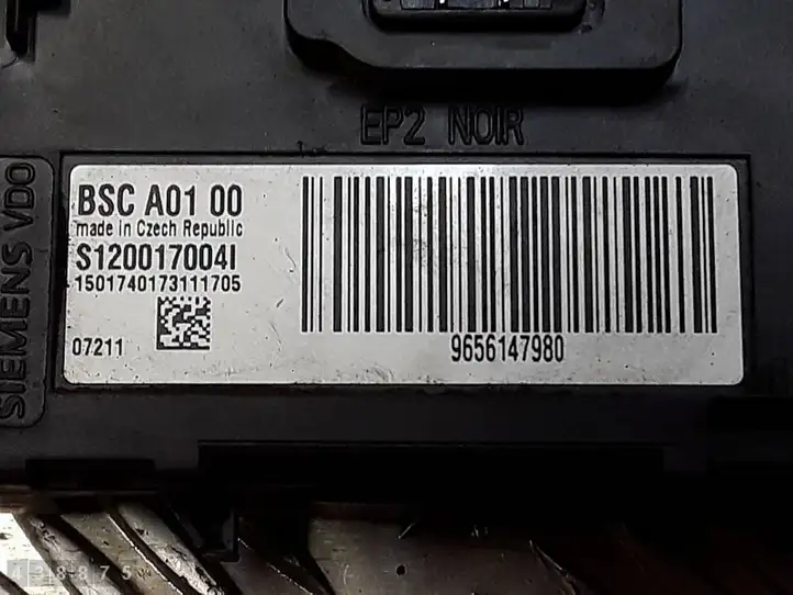 Peugeot 308 (2007 - 2013) 9656147980 Модуль комфорта — фото 4