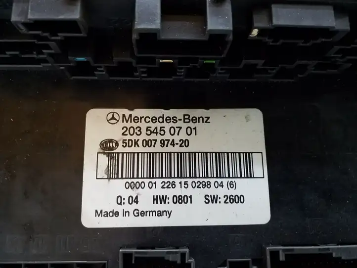 Mercedes-Benz C W203 (2000 - 2007) 2035450701 Модуль комфорта — фото 8