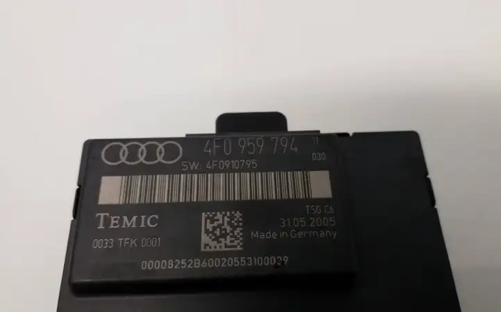 Audi A6 S6 C6 4F (2004 - 2008) 4F0959794 Блок управления дверью — фото 5