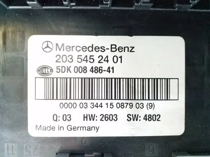 Mercedes-Benz C W203 (2000 - 2007) 2035452401 Модуль комфорта — фото 8