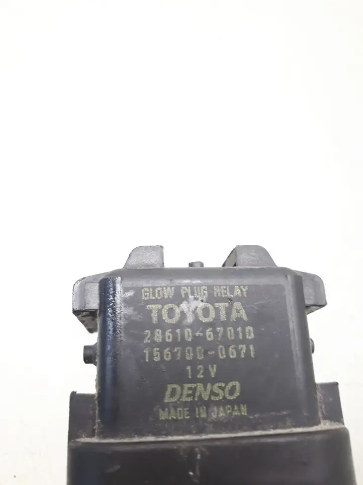 Toyota Avensis T250 (2003 - 2006) 2861067010 Реле накала свечей — фото 2