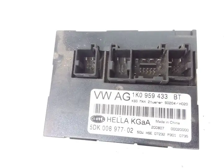 Volkswagen Golf V (2003 - 2009) 1K0959433BT Модуль комфорта — фото 3