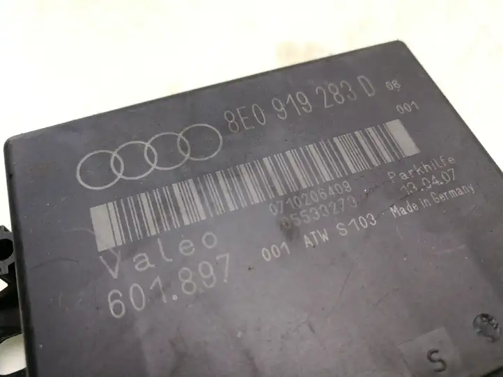 Audi A4 S4 B7 8E 8H (2004 - 2009) 8E0919283D Блок управления парктрониками — фото 3