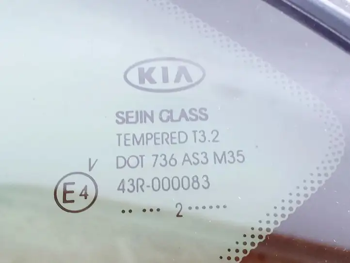 Kia Ceed (2010 - 2012) 87810A2100 Заднее боковое стекло — фото 2
