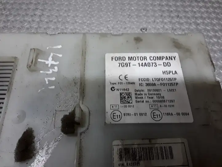Ford Mondeo MK IV (2007 - 2014) 7G9T14A073DD Модуль комфорта — фото 2